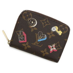 Louis Vuitton Monogram Love Lock Zippy Wallet Case